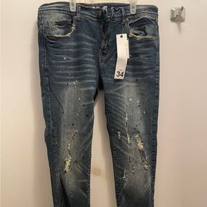 Preme Osaka indigo jeans